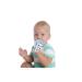Sweetie Baby Mitten Glove Teether Toys for Baby's Silicone BPA-Free Teether for Natural Baby Blue
