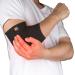Elbow Support Sleeve Brace - Antislip Arm Support for Tennis & Golfers Elbow Arthritis Tendonitis Relief | Unisex (M-L) - Pain Relief & Comfort - Buy Online on GoSupps.com