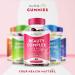 Nutravita Beauty Complex Gummies - Biotin & Collagen for Hair Skin & Nails - 60 Raspberry Flavour Gummies - Zinc, Selenium, Copper & More - Made in EU - Buy Online on GoSupps.com