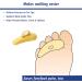 PediFix Hammer Toe Cushion - Large Right, 2 Count Yellow - Pack of 1 - Buy Online on GoSupps.com