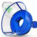 Ashpas inflatable break ruff dog with protective layer for long snouts hersworm cat cat collar dog collar leak protection dog dog body after op removable collar dog cat (blue m) blue m