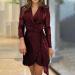 Hanxiulin Red Cocktail Dress for Women Glitter Short Party Dress | Elegant Christmas & Casual Dresses in XL - Buy Online on GoSupps.com