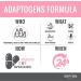 Hormone Balance Adaptogens Supplement for Women - Vitex, Ginseng, Cats Claw - 180 Capsules, Vegan & Gluten-Free - Buy Online on GoSupps.com