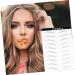 Mikinona 2 Pairs Disposable Makeup Tools 4d Hair-like Authentic Eyebrows Template Eyebrow Trimming The Lazy - Buy Online on GoSupps.com