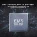 EMS Training Device - Electro Muscle Stimulator for Abdominal & Leg Muscle Building | 6 Modes 15 Intensities - Blue - Buy Online on GoSupps.com