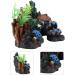Aquarium Coral Rock Decoration Coral Reef Ornament Vivid Artificial Resin Coral Cave Environments Ornaments Aquarium Fish Tank Resin Decorations - Buy Online on GoSupps.com