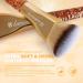 Pro-Quality Blending Liquid Makeup Foundation Brush - Contour, Kabuki & Highlighter Brush - Synthetic Bristles - Gold (Heart) - Buy Online on GoSupps.com
