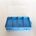 Double-Sided Pill Box Case - Blue Medicine Organizer for Vitamins & Tablets | Best International Shipping - Buy Online on GoSupps.com