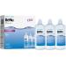 ReNu Multi-Purpose Contact Lens Solution 3 x 240ml - Soft Contact Lenses for Comfortable Wear - Gentle on Sensitive Eyes - Clean Disinfect Rinse Lubricate and Store your Lens - Lens Case Included 240 ml (Pack of 3)