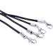 KONMAY 50pcs Black Satin Silk Necklace Cord 2.0mm/18'' with Extension Chain - Lead & Nickel Free - Buy Online on GoSupps.com