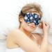 Light-Blocking Baseball Stars Sleep Mask for Women - Comfortable & Adjustable Eye Cover - Buy Online on GoSupps.com