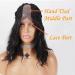 Diamond Queen Short Wavy Black Bob Wig - Shoulder Length Synthetic Lace Wig for Black Women (1B) - Buy Online on GoSupps.com