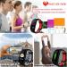 Fitness Tracker Smart Watch Bracelet | 1.14 Color Screen, IP68 Waterproof, Step Calorie Counter, Sleep Monitoring | Activity Tracker for Women Men Kids - Red - Buy Online on GoSupps.com