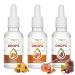Flavor drops 3x 50ml - bundle Basic 5 - Flavdrops taste without calories - taste (cookie Dough + Honey Cinnamon + Nut Nougat) Basic 5 50 ml (3 -pack)