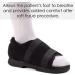 Ossur Soft Top Post-Op Shoe (Male) for Post-Surgery Recovery | Breathable Open-Toe Design | Extended Straps for Comfort | Large Size - Buy Online on GoSupps.com