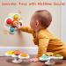 ECHOCUBE SAUCHNAPF Spinner Toys - 3 Educational Sensory Bath Toys for Toddlers | Fun Birthday Gift for Boys & Girls | Suction Cup Octopus Design - Buy Online on GoSupps.com