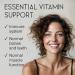 Vitamin D3 K2 Capsules - High Strength 4000 IU & 100mcg, 120 Vegan Capsules - UK Made for Bone, Teeth & Immune Health - Buy Online on GoSupps.com