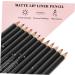 LALAFINA 12 Pcs Pencil Matte Lip Liner Set Long lasting Nude Lip Liner Matte Smudge Proof Lip Pencil Matte Lip Liner Pencil Make Up Lipliner Pencil Set for Women 1 count (Pack of 1) As Shown - Buy Online on GoSupps.com