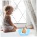 VANZACK Box Rabbit Toilet Bathtub Trays for Tub Bunny Stuff Hamster Potty Station Bunny Litter Pan Plastic 33X29.5X14CM Blue - Buy Online on GoSupps.com