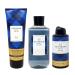 Bath and Body Work Men's Collection GINGHAM HERO Trio Gift Set - Body Cream - 3-in-1 Hair Face & Body Wash and Body Spray - Full Size Blue