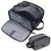 Mens Toiletry Bag Travel Leather Toiletry Organizer Dopp Kit for Men Water-resistant Shaving Bag for Bathroom (Grey)