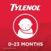 Tylenol Infant Fever Teething and Pain Reliever for Baby Grape Suspension Medicine 24mL Grape Pain Reliever - Buy Online on GoSupps.com