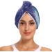 Jellyfish Dry Hair Cap Set - 2 Quick Drying Towels & Button Headband | Super Absorbent & Comfortable for Fast Hair Drying - Buy Online on GoSupps.com