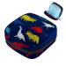 Storage bags for women's bandages dinosaurs blue portable menstrual pad bag panty lip inlays tampons women's bandages storage holder for women school office