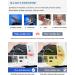 Koosufa Titan Roundless Reading Glasses | Ultra-Light Frameless Blue Light Filter | Anti-Fatigue Eyewear for Men & Women | Multiple Magnification Options - Buy Online on GoSupps.com