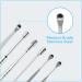 7 Pcs Ear Pick Earwax Removal Kit | Stainless Spring Steel Ear Cleansing Tool Set with Storage Box and Syringe Bulb for Ear Cleaning - Buy Online on GoSupps.com