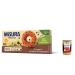 Italian Gourmet E.R. Misura Ciambelline con Chiacchi di Cioccolato Fibrextra Chocolate Donuts 100% Wholemeal Flour Rich in Fiber 230 g + Italian Gourmet Pulp 400 g Set of 6