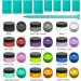 BOOLOOEN Chalk Paint Paste Screen Printing Ink Set - 12 Colors Jars with Mini Scraper and Rubber Stirrer - Ideal for Furniture DIY and Home Decor - Buy Online on GoSupps.com