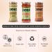 Zest Tomato Mushroom and Green Pepper Pasta Sauce 340g Vegan Dairy & Gluten Free Plant Based No Added Sugar - Buy Online on GoSupps.com