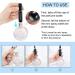 Liamerhe 5ml Refillable Travel Perfume Atomizer - Mini Portable Spray Bottle (4 PCs) for Handbag & Air Travel - Buy Online on GoSupps.com