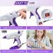 MONVICT 60/100W Dual Temp Hot Glue Gun Kit with Base Stand, 15 Glue Sticks, 3 Finger Protectors - Heavy Duty Melt Gun for Quick Repairs, DIY, Art & Crafts - Buy Online on GoSupps.com