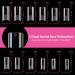 UNA GELLA 216pcs Long Square Fake Nails - Clear Acrylic Gel Tips for DIY Home Nail Art - Buy Online on GoSupps.com
