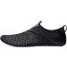 BARERUN Barefoot Quick-Dry Water Sports Shoes Aqua Socks | Black Holes | Women 14-15/Men 12-13 - Buy Online on GoSupps.com