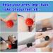 5-Piece Massage Ball Set - Hedgehog Ball Roller Fascia & Peanut Massage for Legs Feet Hands & Back Relief - Buy Online on GoSupps.com
