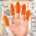 Pufeuoo 200Pcs Latex Finger Covers - Anti Slip Finger Protectors for Sewing, Adhesives, Gardening and Wax - Buy Online on GoSupps.com