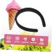 FRCOLOR Ice Cream Headband for Girls Spa Headband Makeup Headband Women's Headbands for Hair Headband for Women Vegetable Headwear Accessories - Buy Online on GoSupps.com