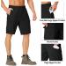 Spowind Men's Hiking Cargo Shorts - Quick Dry Lightweight Summer Shorts with Zipper Pockets - Black 3X-Large - Buy Online on GoSupps.com