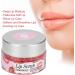 Lip Scrub Strawberry Exfoliator for Dry, Cracked Lips - Natural Care Cream for Brightening Dark Lips - Buy Online on GoSupps.com