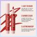 Matte Red Brown Liquid Lip Liner Lip Stain Pen for Women Long Lasting Lip Marker with Precise Tip Natural Moisturizer Quick Dry Waterproof - Buy Online on GoSupps.com