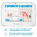 Angelcare AC527 3-in-1 Baby Monitor with Movement Tracking, Video, Sound, and Temperature Display - 5 Inch Screen - Buy Online on GoSupps.com