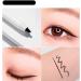 Non-smudging Waterproof Long-lasting Eyeliner Pencil Quick Drying Long Lasting Waterproof and Sweat Proof Eyeliner Extra Fine Eyeliner with Sharpener (01#Natural Brown*2) - Buy Online on GoSupps.com