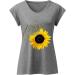 Short Sleeve T Shirts Clothing Woman T-Shirt Casual Black Clothing Top Women's Floral Pattern for Women Crop Tops Shirt Shirts Top Women's Summer Tank Top 5-grey XL - Buy Online on GoSupps.com