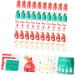 KOMBIUDA 50pcs Christmas Bundle Pocket Christmas Candy Basket Bags Christmas Bundle Bag Bag Biscuit Sack - Buy Online on GoSupps.com