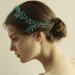 BETITETO Green Rhinestone Bridal Hair Vine Headband - Women's Wedding Hair Piece for Party Photoshoot - Buy Online on GoSupps.com