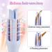 Curling Iron 1 Inch Hair Curling Wand Double Ceramic Instant Heat Hair Curler Wand Purple - Buy Online on GoSupps.com