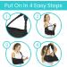 Vive Arm Sling - Adjustable Medical Support for Shoulder Injury - Lightweight Immobilizer for Rotator Cuff, Collar Bone, and Elbow Dislocation - Padded for Comfort - Left/Right Arm - Breathable Design - Buy Online on GoSupps.com